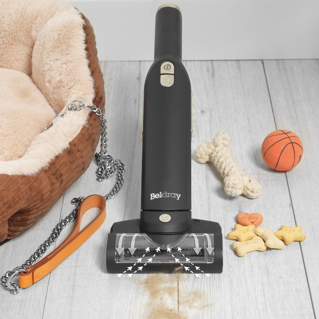 Aspiradora de mano inalámbrica Beldray Revo Pet Plus+ - Negra | BEL01111F
